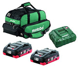 ▶ METABO  - 2 x 4.0 Ah Lihd COMPACT Kit (US625367002), kits de arranque