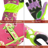 ▶ Guantes de jardinería Guantes de poda de rosa T Prueba larga Guantes de jardín con protección de antebrazo extra larga Guantes de trabajo blanco