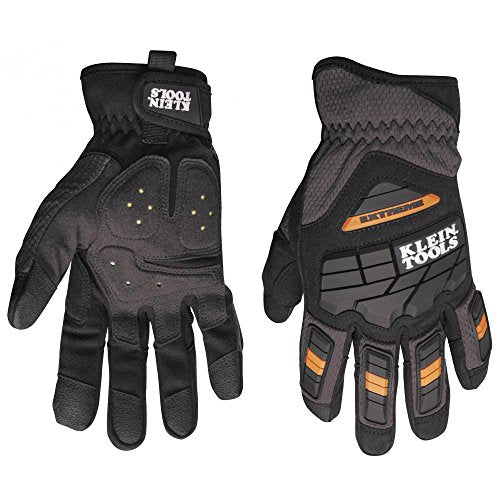▶ KLEIN TOOLS Guantes electricista , color negro, talla L Klein Tools