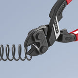 ▶ KNIPEX herramientas - Cortador de pernos compacto CoBolt con hoja con muescas, 8 pulgadas