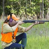 ▶ Reducción de ruido orejeras para caza, tiro de oído, auriculares de protección para adultos a niños, protección auditiva, orejeras con cancelación de ruido (morado)