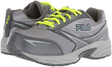 FILA Memory Reckoning 8 - Zapatillas de Correr para Mujer, Monumento/Castlerock/Amarillo Seguridad, 7.5 US