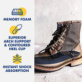 ▶ Plantillas de trabajo de  espuma viscoelástica, para hombre, tallas 8-13, 1 par, Paquete de 3