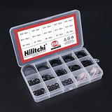 💢 Hilitchi 150-Pcs Alloy Steel External Circlip Snap Retaining Clip Ring Assortment Kit - Size: 4mm to 28mm