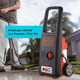 ▶ BLACK+DECKER   Hidrolavadora De Alta Presión 1400W BW15-B3