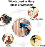 ▶Juego de Brocas Avellanadoras de Carpintería con Revestimiento de Titanio Juego de Brocas HSS para Carpintería Broca Avellanadora con Chaflán 7pcs