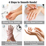 EvridWear - Guantes de algodón con pantalla táctil para spa, eccema, manos secas, cuidado de las manos, hidratación de día y noche, 3 tamaños en pluma o peso ligero (6 pares S/M, peso de pluma)