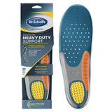 ▶ DR. SCHOLL'S Pain Relief Orthotics for Heavy Duty Support for Men, 1 Pair, Size 8-14