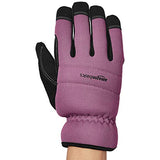 ▶ Guantes jardinería trabajo  para mujer, guantes de jardinería, morados, talla M