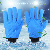 Guantes criogénicos, resistentes al nitrógeno líquido Guantes calientes resistentes a bajas temperaturas para almacenamiento en frío