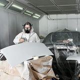 ▶ Respirador de Cara Completa Reutilizable Cubierta de Cara Completa Cubierta de Gas 8 en 1 Respirador de Vapor orgánico Amplio Campo de visión para máquina de Pintura Pulido Soldadura y Otra