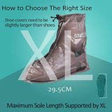 ▶ Fundas protectoras impermeables reutilizables y antideslizantes para zapatos de nieve y lluvia, resistentes al agua