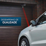 ▶ Guía láser dual Zone Tech de asistencia de estacionamiento para garaje, profesional de alta tecnología, ajustable, de 360 grados a ángulos más anchos, sensor con adaptador de CA y pila de respaldo para coche/automóvil.