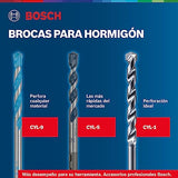 ▶ BOSCH Juego de Brocas  CYL-1 | 8pz