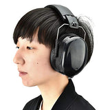 ▶ Orejeras de seguridad con reducción de ruido, orejeras insonorizadas Disparos deportivos Protección auditiva antirruido Orejeras para ni?os y adultos (Black)