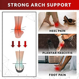 ▶ Plantillas de trabajo para zapatos de los hombres y mujeres -  para las fascitis plantar - Plantillas para pie plano - Para los pieses planos - Plantillas ortopédicas