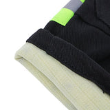 ▶ Guantes de protección contra incendios con correa reflectante resistente al fuego equipo de seguridad