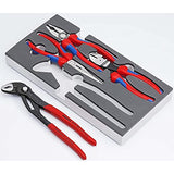 ▶ KNIPEX  Juego de alicates (4 unidades, en bandeja de espuma)