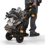 ToughBuilt - Soporte de Sierra Ingletadora Universal de 77" Pulgadas / Soporte de Apoyo - Tamaño Universal - Soporte de Trabajo Extendibles Hasta 77" Pulgadas - Candado de Liberación Rápida - (TB-S510-MFN)