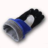 ▶ Guantes de trabajo Guantes de Soldador Soldadura de Alta Temperatura Resistente a la Soldadura Soldadores de protección Guantes