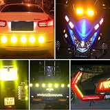 ▶ Autoadhesiva de seguridad cinta de advertencia de seguridad cinta de vidrio reflector cinta cinta adhesiva de señalización para coche/remolques/camión/Traffic/sitio de construcción (, Verde Claro, Azul, Verde), Rojo,azul,verde, 2.5cm