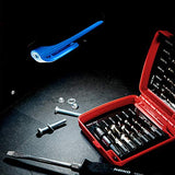 ▶ NEIKO Luz de trabajo de bolsillo | 2 en 1 LED y mini luz de trabajo UV | 200 lúmenes | Base de montaje magnético manos libres | Clip de bolsillo | Pilas AAA incluidas | Detector de manchas de luz negra para mascotas