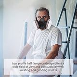 Jabey Respirador Reutilizable de Media Cara 6200 de Gas Protección respiratoria Respiradores para Pintar Vapor orgánico Soldadura Pulido Carpintería y Otra protección Laboral