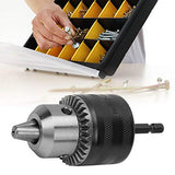 ▶ Kit de herramientas de portabrocas + 1/4 Hex 3/8 Varilla de extensión roscada