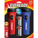 ▶ Eveready.- Linterna LED de Uso General, Paquete de 2