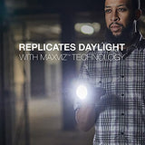 ▶ Energizer.- Vision HD Ultra - Linterna LED con enfoque digital, 1300 lúmenes, resistente al agua IPX4, luz LED de aluminio de grado aeronáutico, linterna de metal resistente, pilas incluidas