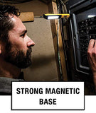 ▶ CATERPILLAR  Cat Linterna LED con base magnética de 175 lúmenes con chip incorporado CT1000 (negro/amarillo)