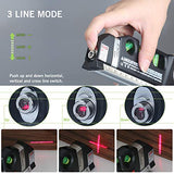 ▶  Multipurpose Laser Level laser measure Line 8ft+ Measure Tape Ruler Adjusted Standard and Metric Rulers
