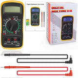 ▶  Multimetro Digital Profesional Xl830l Digital Profesional, Voltimetro Amperimetro, Medidor de Corriente Voltaje DC, Resistencia, Continuidad, Diodos