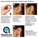 Tapones de silicona ultra suaves para dormir, viajes, natación, trabajo, ronquidos, reutilizables, moldeables, impermeables, reducción de ruido, cancelación de ruido, 8 pares, con 2 fundas de viaje, paquete premium (azul claro)