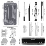 ▶ Juego de Destornilladores de Precisión Set de Precisión 115 en 1,Juego de Destornilladores,Herramientas de Reparación para Smartphone, PC,Portátil, Laptop, Reloj, Juguetes, Gafas, Destornillador Gafas