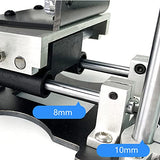 Routers Soporte de ranura 2 en 1 para , plantilla de mortaja para máquina de recortar, herramienta de carpintería de pista lineal, cierres invisibles, localizador de perforaciones
