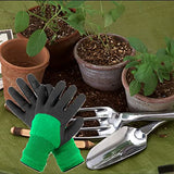 ▶ Guantes de jardinería para mujer, 12 pares de guantes de jardín con revestimiento de goma de tamaño mediano para mujer, guantes de trabajo protectores transpirables duraderos que se adaptan a la mayoría (mediano)