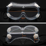 ▶ Anti-niebla Gafas De Protección De Seguridad,gafas Selladas Para Ojos Envolventes Polvo Gafas Splash Uso Unisex Transparente