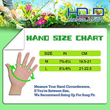 ▶ Guantes de jardinería  de piel para mujer, a prueba de torceduras, guantes de jardinería de alta resistencia, longitud del codo, guantes de poda de rosas