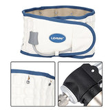 ▶ Cinturón de protección Lumbar  Ajustable, Postura de la Correa de Cintura Inflable Dispositivo de tracción de Disco para Corrector de Soporte Lumbar para Hombres y Mujeres(Blanco)