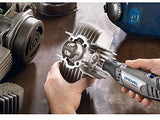 ▶ DREMEL - Herramienta rotativa de velocidad variable con 18 accesorios, color gris