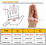 ▶ Guantes de jardinería de piel para mujeres y hombres, guantes transpirables de poda con guanteletes a prueba de espinas, mangas largas de piel de vaca para jardinero y granjero (XL)