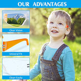 ▶ Anteojos de seguridad para niños, anteojos de protección ocular resistentes a los arañazos 36, anteojos de seguridad para niños, clase científica, laboratorio, deportes, tiro, paisajismo, tamaño infantil y juvenil