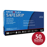 Microflex SG375L SafeGrip Powder Free Latex Glove Size Large (Box of 50)