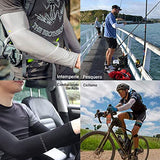 LONEASY Mangas para Brazos UV, Mangas de Brazo Seda de Hielo, Manga Protectora para Brazo, Mangas de Protección UV, para Andar en Bicicleta, Conducir, Pescar, Golf (3 par)