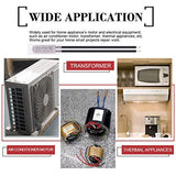 💢  Hilitchi  - Juego de 12 interruptores de control de temperatura (termostato de 45 a 135 °C)