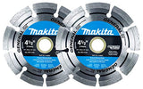 Makita A-94683 Paquete de 2 cuchillas de diamante con borde dividido en segmentos - 4 1/2"