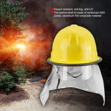 Casco de Seguridad para Bomberos, Papel de Aluminio Casco de Seguridad Equipo de Rescate de Emergencia Equipo para Bomberos, Trabajo, Hogar