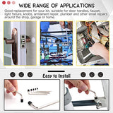 💢Hilitchi - Juego de 370 tornillos surtidos en tamaños SAE, tornillos hexagonales internos, puntas Allen Grub, 12,9 clase de acero de aleación negro (15 tamaños)