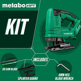 Metabo HPT Sierra de calar MultiVolt de 18 V, 2500 SPM, disparador de velocidad variable | Solo herramienta | CJ18DAQ4